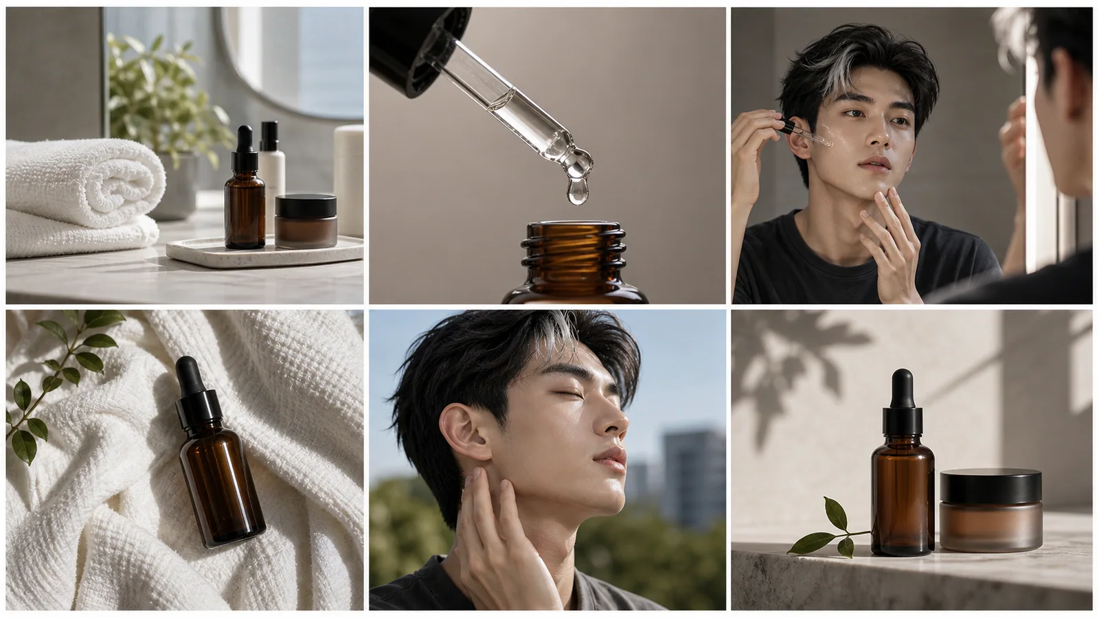 Skincare Commercial storyboard generated with LumiYing