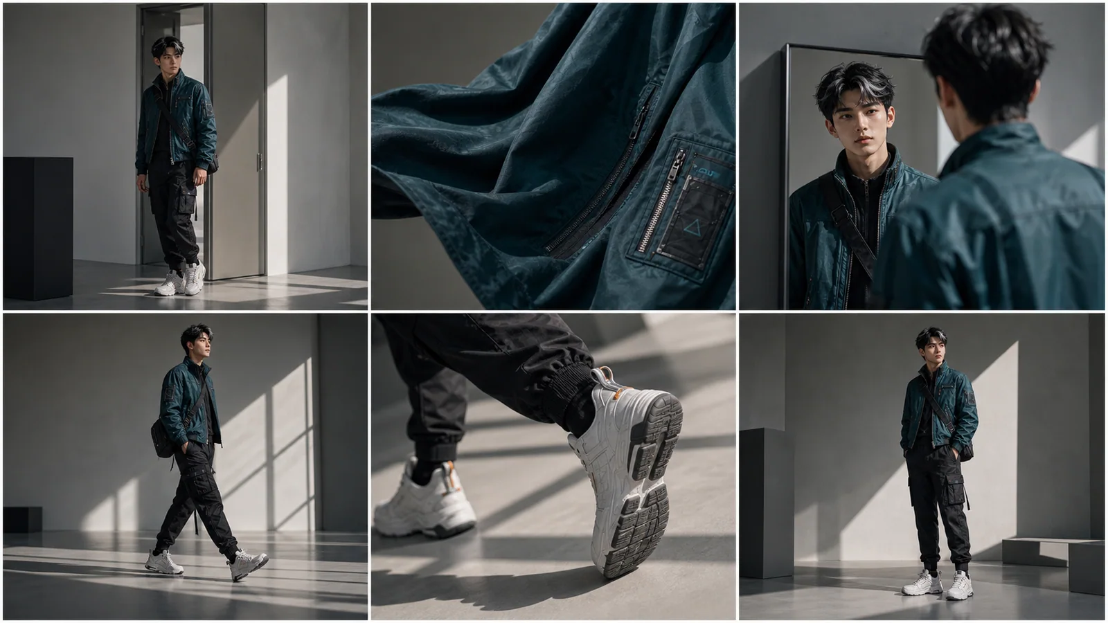 Fashion Campaign storyboard generated with LumiYing