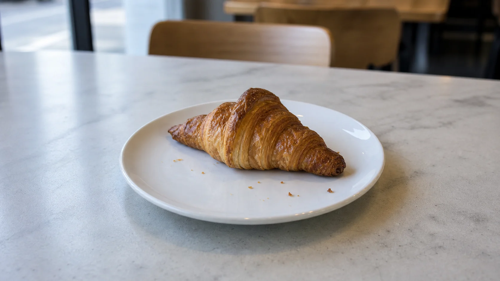 Before image for food lighting with a flat pastry photo